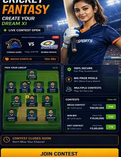 661bet (661 bet) fantasy cricket & matchday visual 3